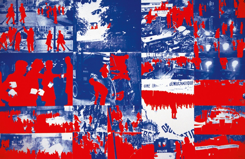 Album Le Rouge, 1968 21 affiches sérigraphiées Centre Pompidou, Musée national d’art moderne, don de l’artiste, 2006 © Gérard Fromanger, 2016 © Collection Centre Pompidou/Dist. RMN-GP photo Georges Merguerditchian