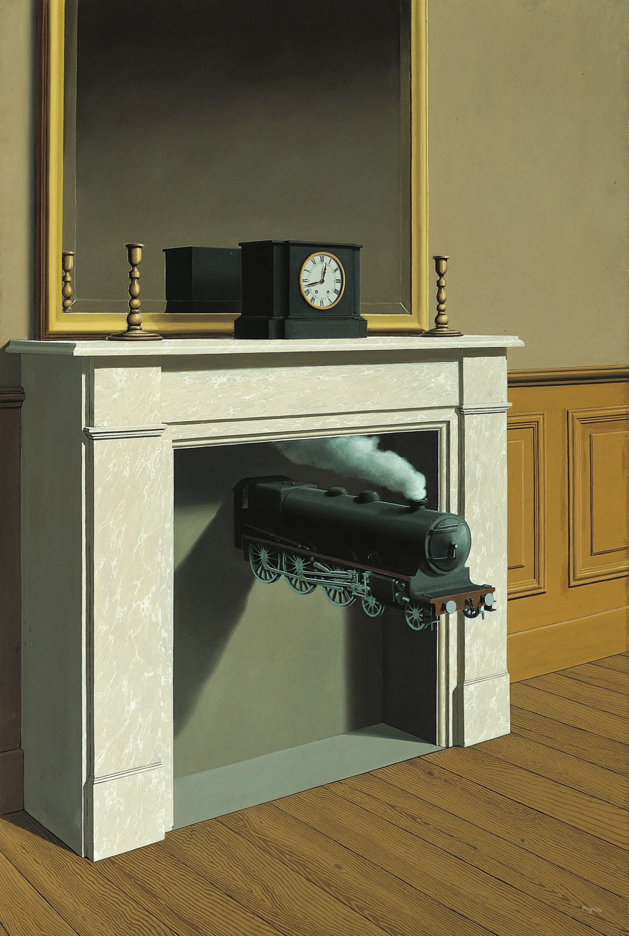 Magritte, La Durée poignardée